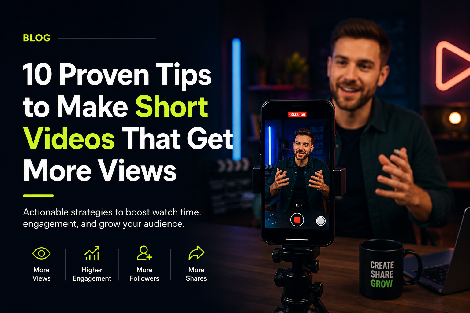 10 Proven Tips to Make Short Videos That Get More Views